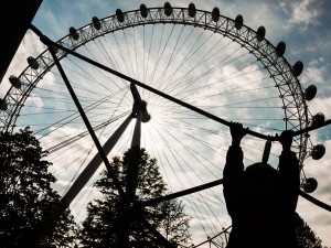 London Eye.